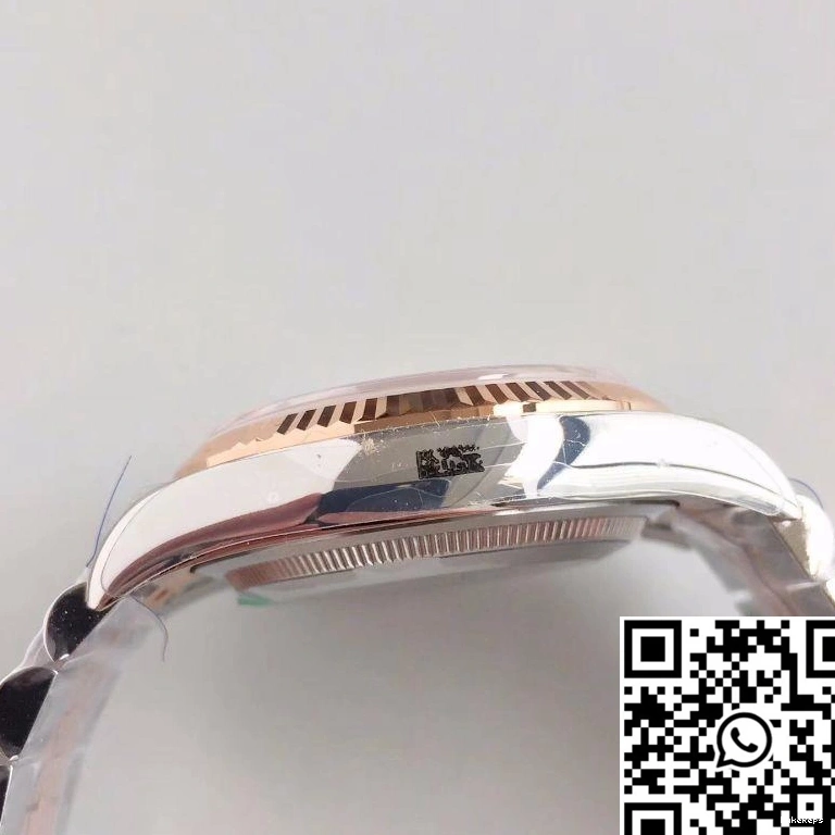 Rolex 116234 36mm Factory Gold Rose AR Dial Datejust 1001